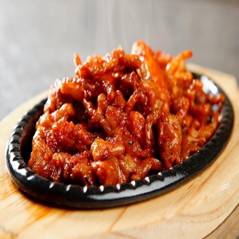 직화 매콤한 무뼈 닭발 250g 야식 혼술 간식 콜라겐 전자렌지 에어프라이 : 대찬걸