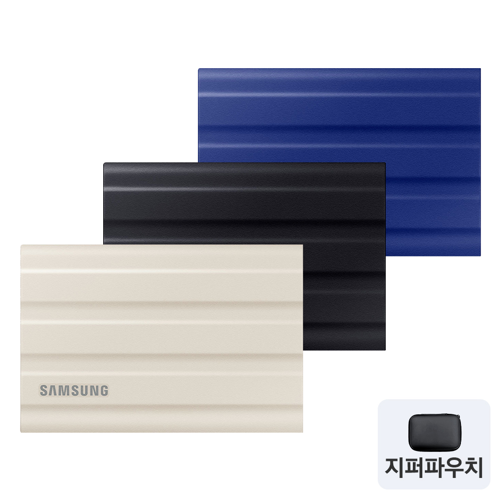 삼성전자 포터블 외장 SSD T7 Shield (정품) 2TB, 블랙 - 상세 이미지 2