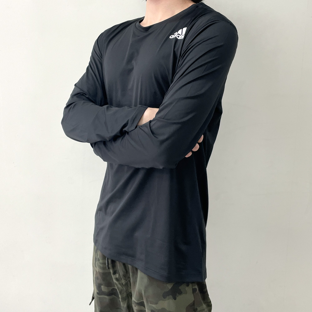 (국내매장판) 아디다스 반팔 기능성 반팔티 에어로레디 3S 오운더런 삼선 헬스 티셔츠 - 상세 이미지 4