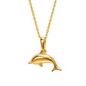 순금 목걸이 24K 돌고래 펜던트 7.5g(2돈)