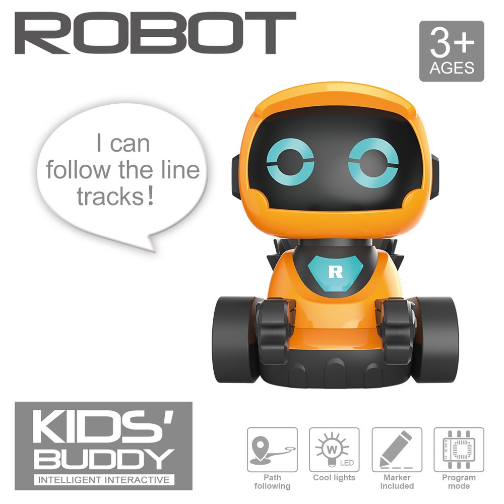 [트랙 마킹] 스마트 로봇 선을 따라 움직이는 로봇 장난감 ROBOT 선물 - 상세 이미지 2