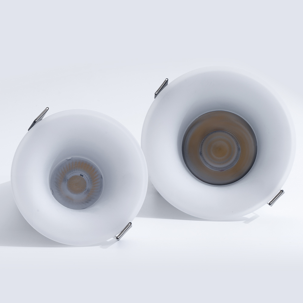 LED 75mm(3인치) 다운라이트 뉴크림 COB 일체형 8W 주광색 - 상세 이미지 2