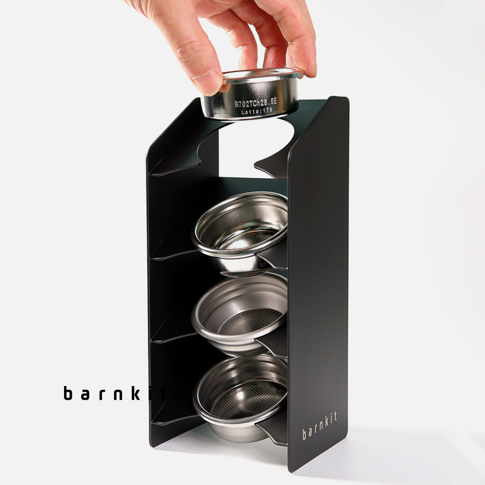 반킷 포터필터 바스켓 거치대 4구 58mm 커피 바스켓 홀더 위생 보관 ... 개봉기 | 실사용 후기 - 대표 이미지