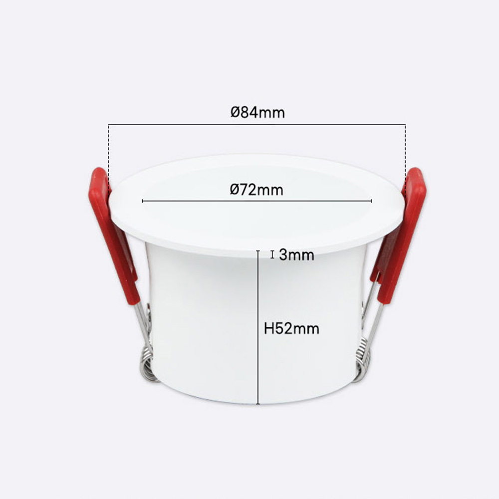 LED 움푹 75mm(3인치) 다운라이트 COB 모어 8W 화이트 주광색 플리커프리 - 상세 이미지 5