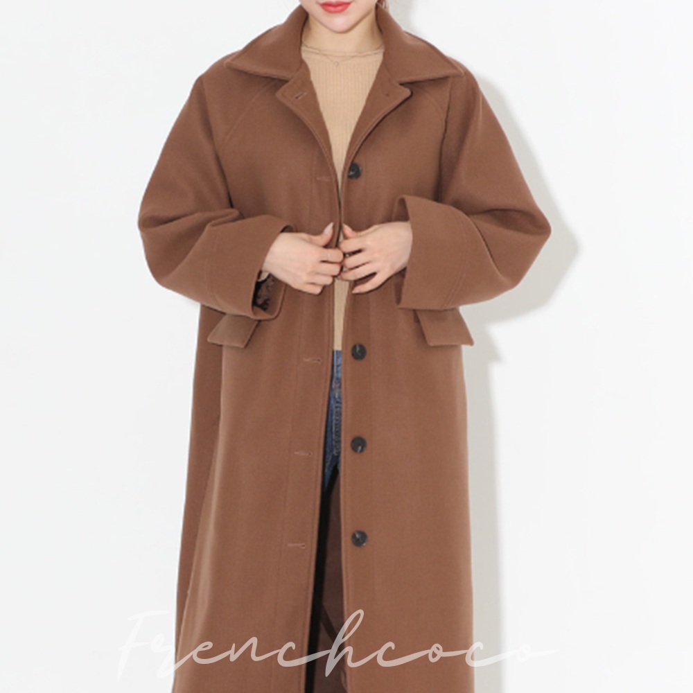 프렌치코코 캐시미어 여성 코트 자켓 롱자켓 핸메코트