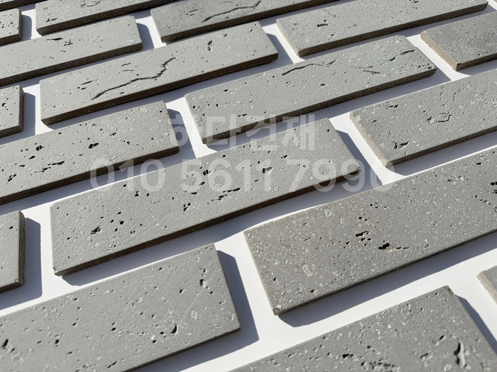 세라믹타일 스무스 240x60x9T 그레이 / 하다건재