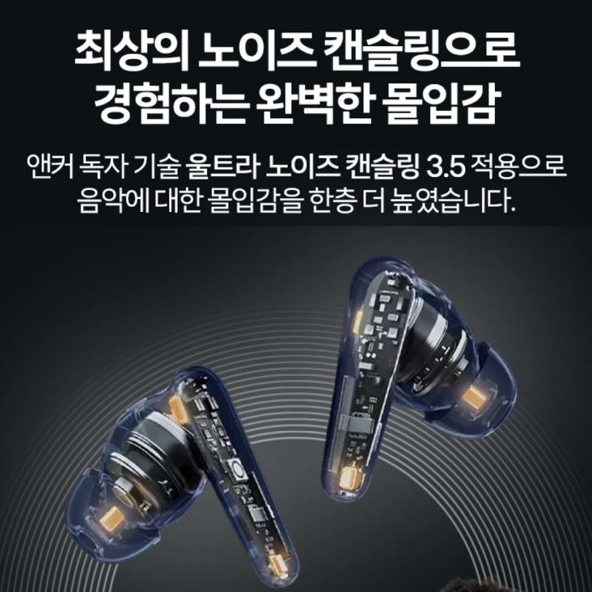 앤커 사운드코어 리버티4 프로 노이즈캔슬링 블루투스 이어폰 A3954 사진 3