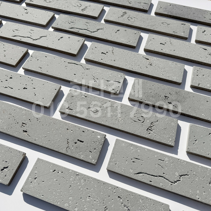 세라믹타일 스무스 240x60x9T 그레이 / 하다건재