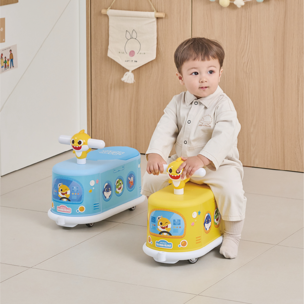 야야 아기상어 3D 롤링카 무소음 붕붕카