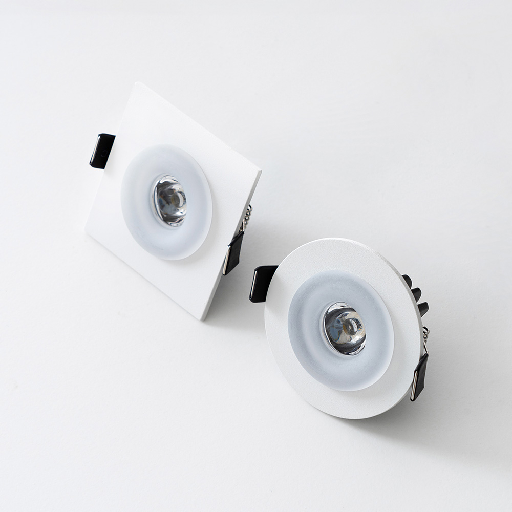 LDS LED 55mm(2인치) 다운라이트 미니 원형 주광색 3W - 상세 이미지 4