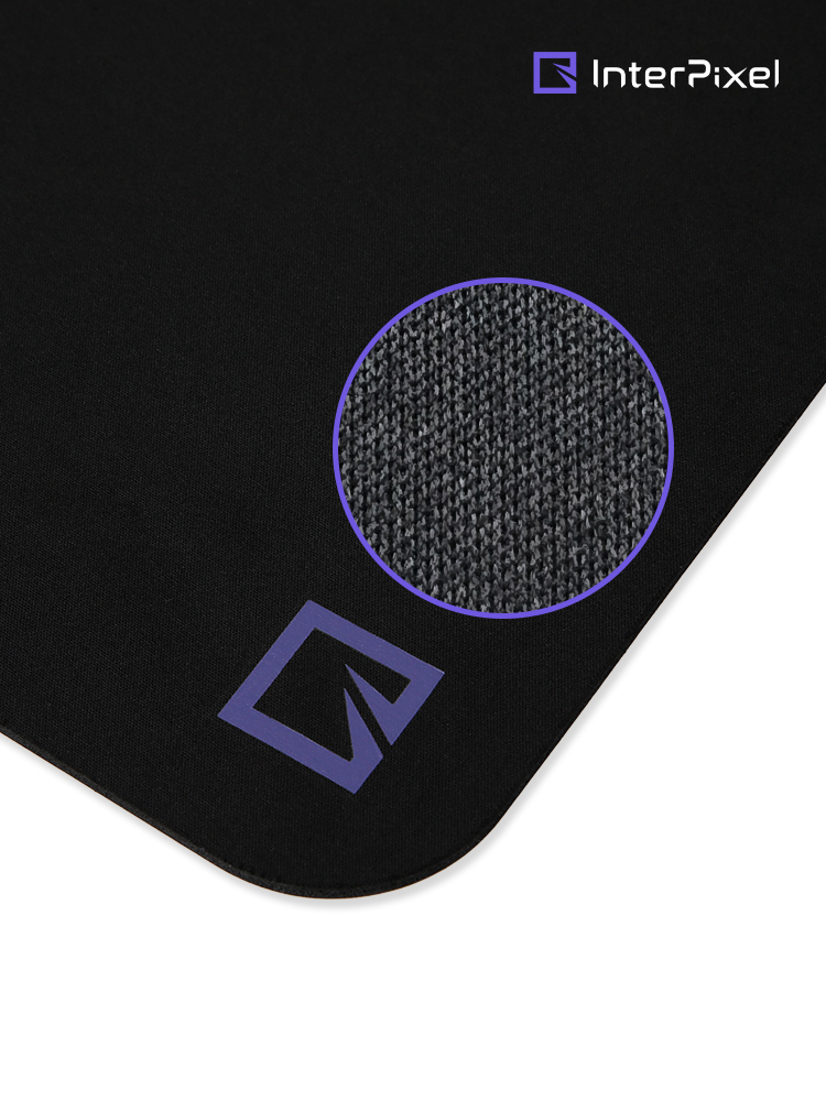 인터픽셀 슬라이딩 게이밍 마우스패드 블랙, IPX4540 (L)