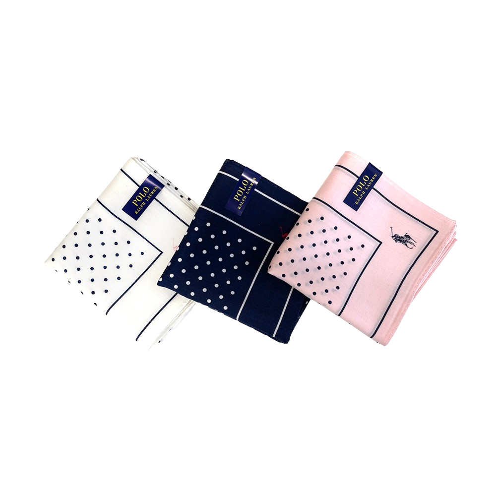 폴로 면 손수건 스카프 남성손수건