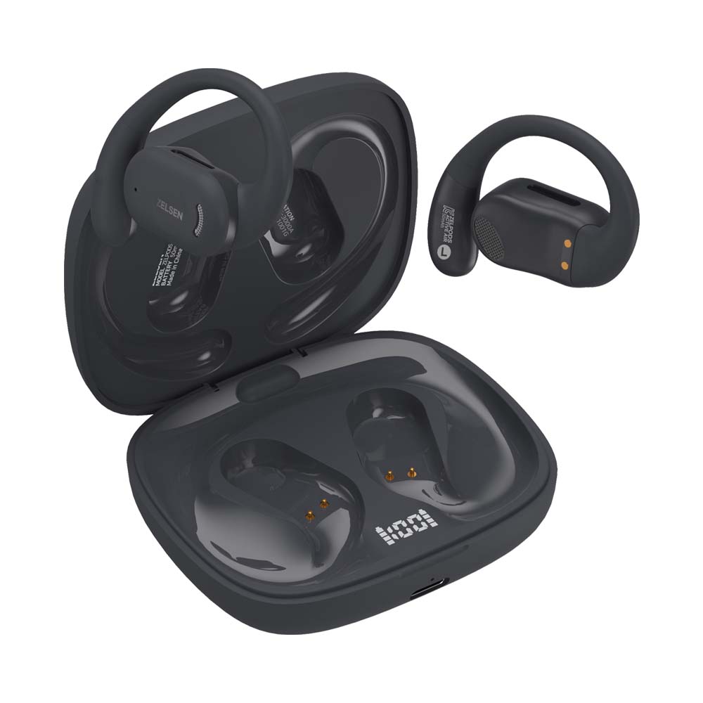 젤센 ENC 노이즈캔슬링 멀티포인트 귀걸이형 오픈형 무선 HI-FI 블루투스 5.4 이어폰 젤팟액티브에어 - 상세 이미지 5
