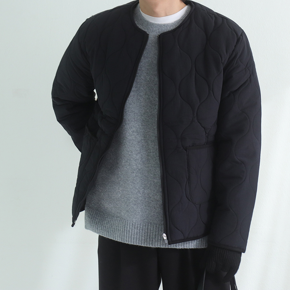 남자 경량패딩 오버핏 남성 깔깔이 누빔 점퍼 퀼팅 패딩