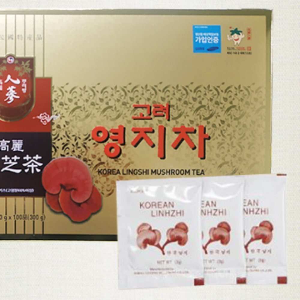 영지버섯차 건강음료 면역력 명절선물 진액 스틱 파우치 : Jiny상점