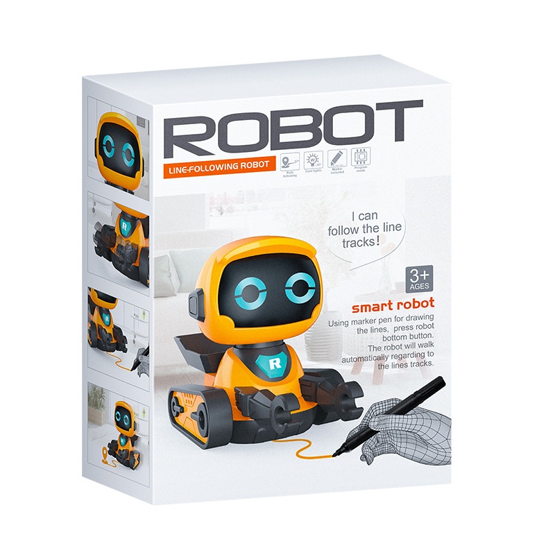 [트랙 마킹] 스마트 로봇 선을 따라 움직이는 로봇 장난감 ROBOT 선물 - 상세 이미지 5