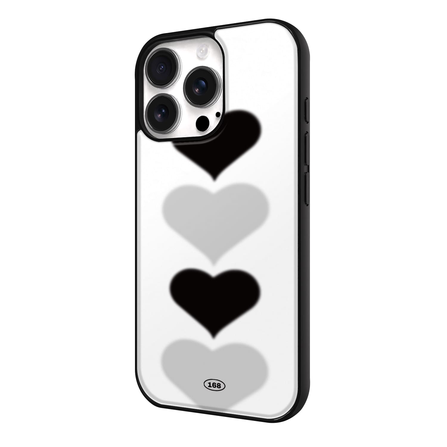 아이폰16 프로 맥세이프 케이스 우정 스웨이드 포 하트 블러 - 상세 이미지 4