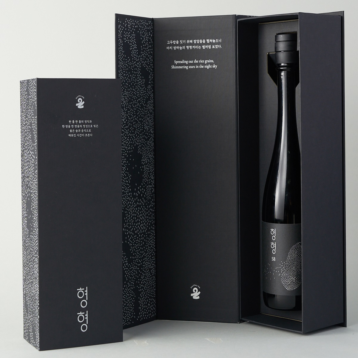 형형58 프리미엄 증류식 소주 전통주 술선물 (전용 케이스 포함) 500ml, 1개 - 상세 이미지 2