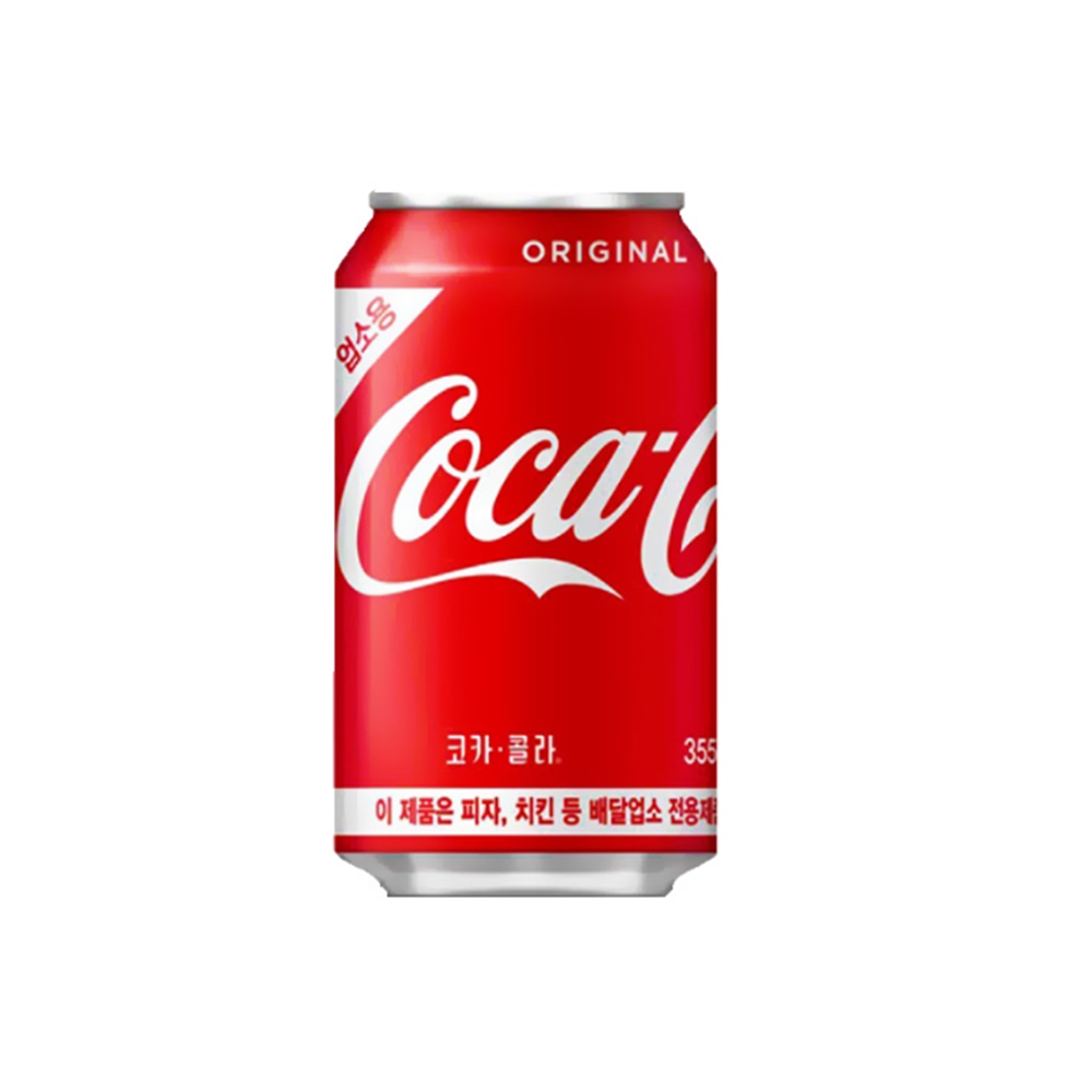 캔콜라 콜라355 x 12개 탄산 코크 캔음료 업소용음료수 - 상품 이미지
