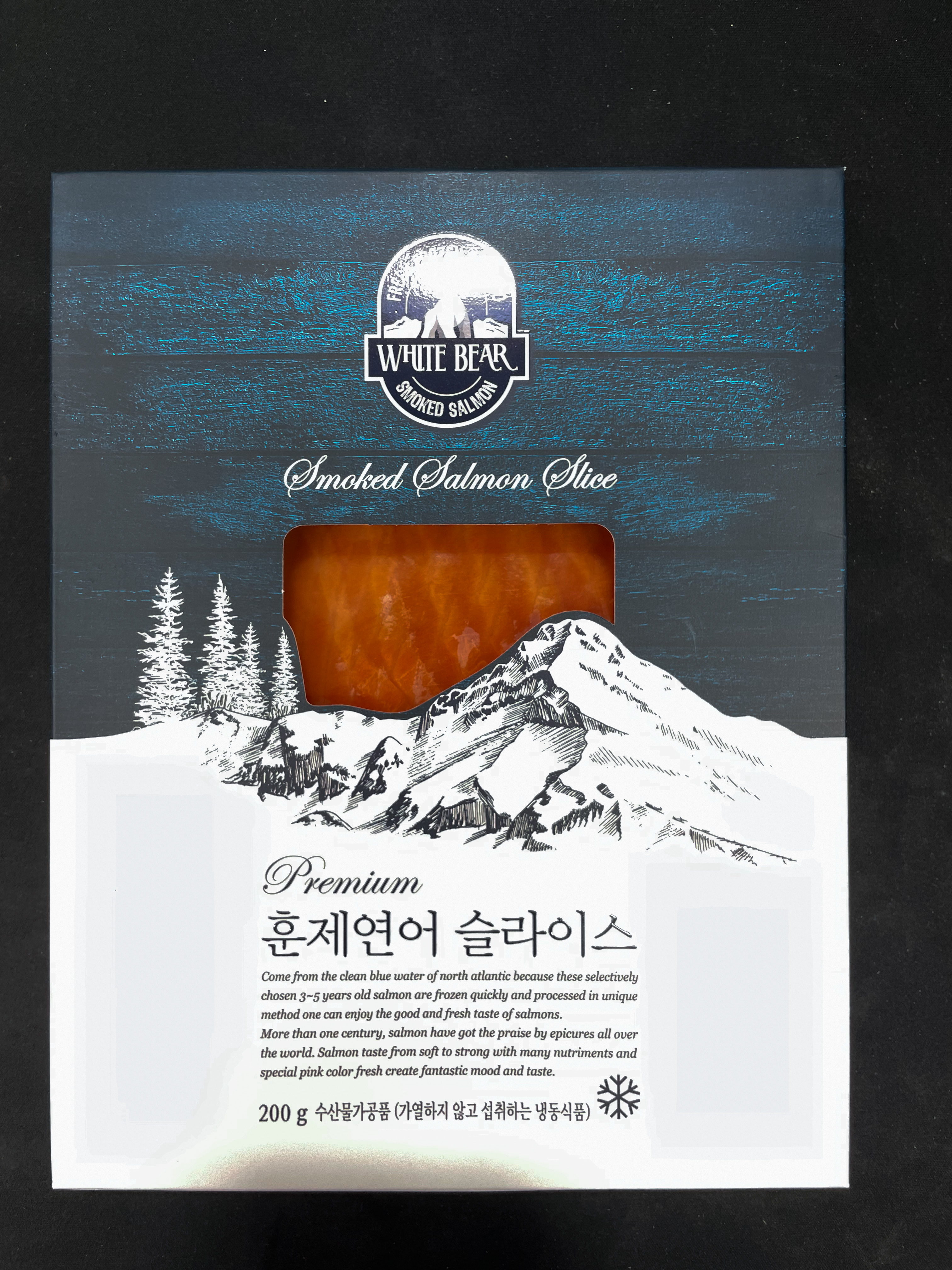 통연어 훈제연어 연어회 필렛 슬라이스 업소용/가정용 - 상세 이미지 4