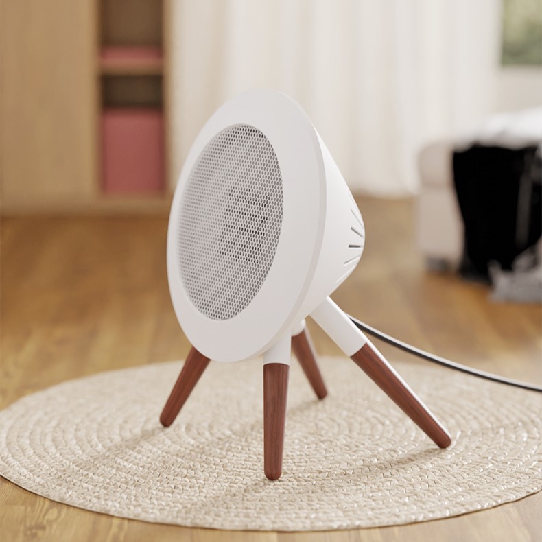 TOB-3600 미니온풍기 캠핑히터 소형 PTC난로 사무실용