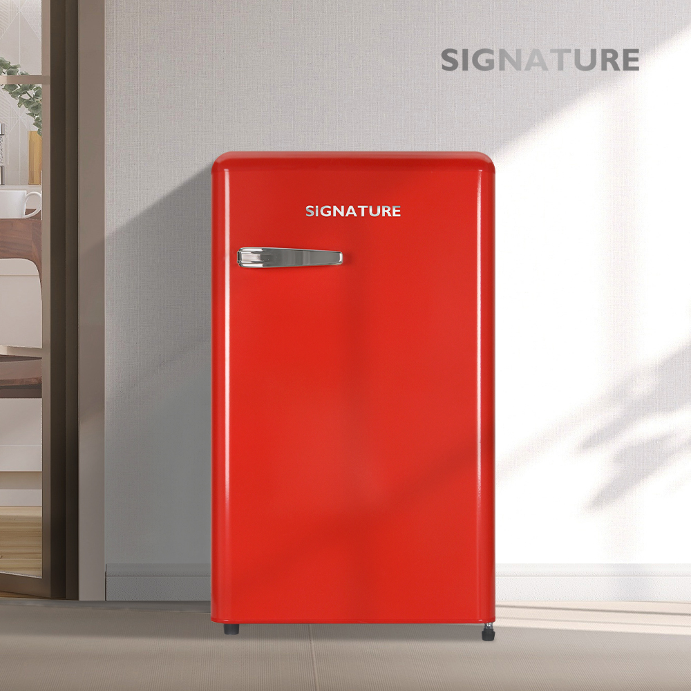 예쁜 미니 소형 원룸 레트로 냉장고 사무실 1도어 작은 1인 냉장고 KRSG-105D