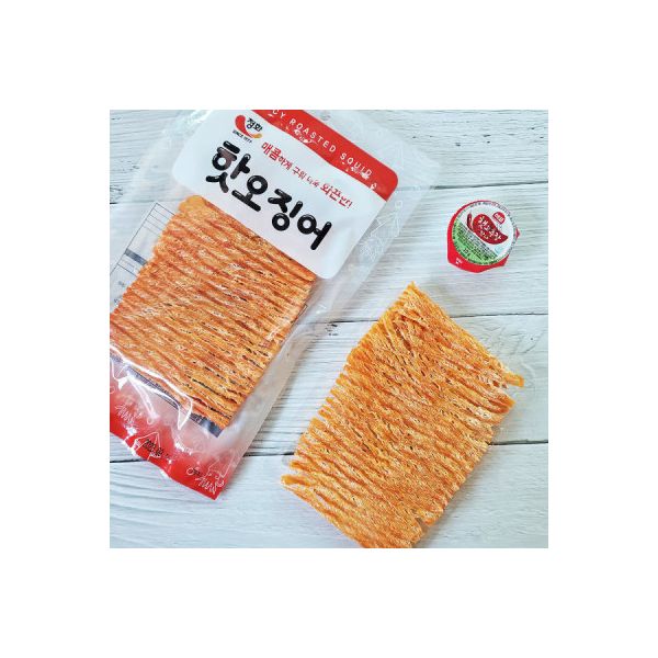 정화식품 핫오징어 35g 10봉 : e진마트