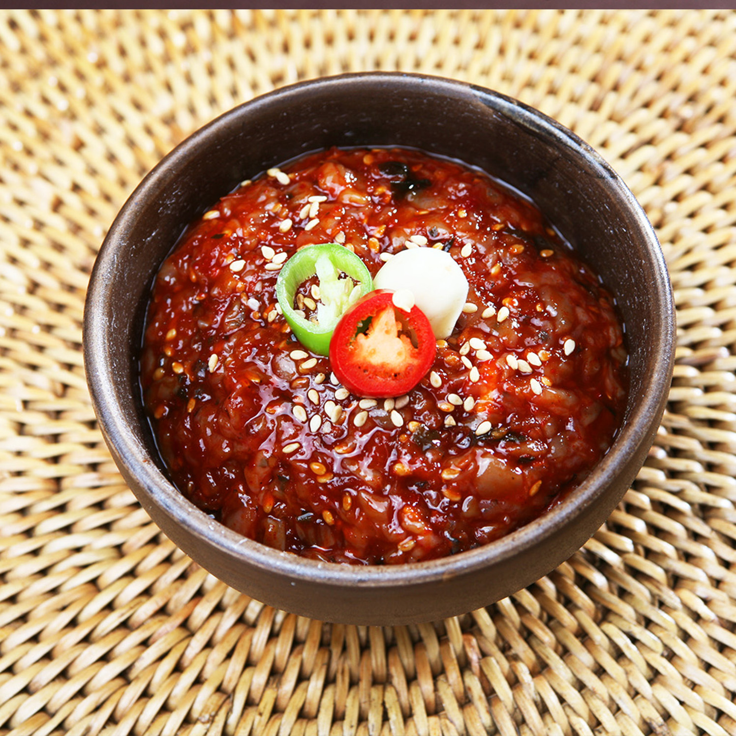 씨앗젓갈 500g 천하젓갈 저염 비벼먹는 오징어 낙지 청어알 견과류 혼합 속초중앙시장 젓갈 - 상세 이미지 2