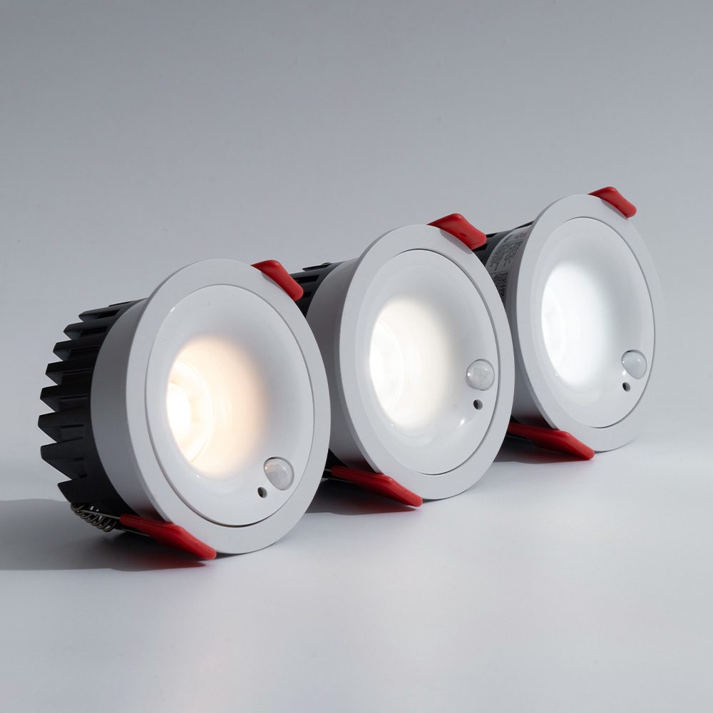LED 75mm(3인치) 다운라이트 센서등 COB 로얀 10W - 상세 이미지 2