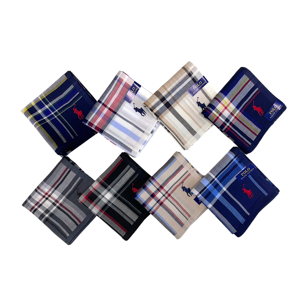 폴로 면 손수건 스카프 남성손수건