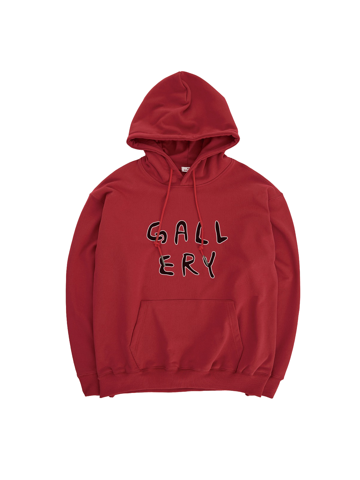 1011갤러리 1011GALLERY GALLERY LOGO HOODIE RED : TRIPLESTORE