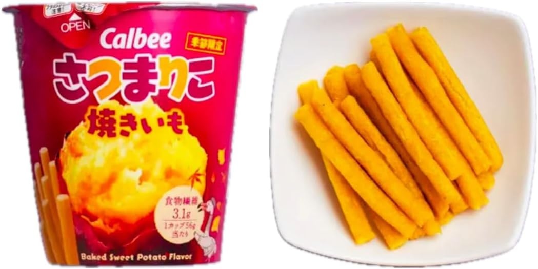 가루비 자가리코 사츠마리코 군고구마맛 6개 세트 - 상세 이미지 2