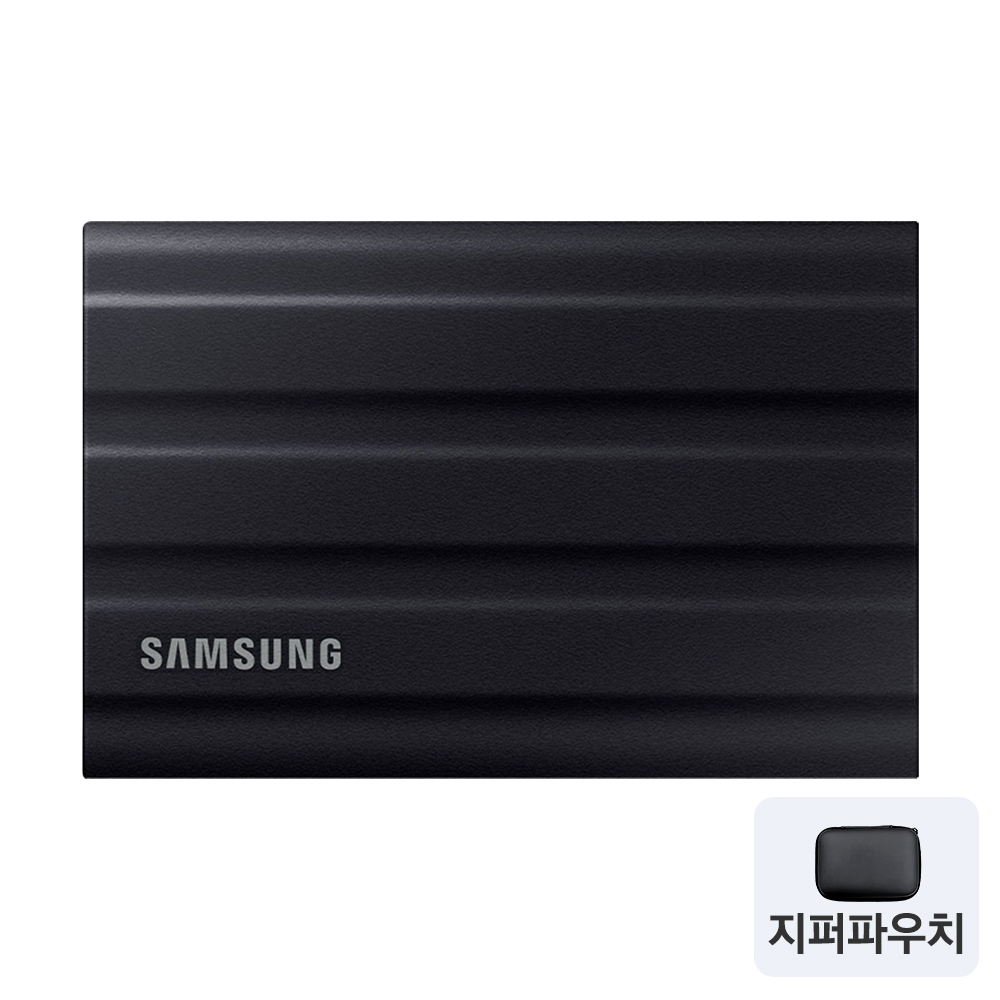 삼성전자 포터블 외장 SSD T7 Shield (정품) 4TB, 블랙 - 상세 이미지 2