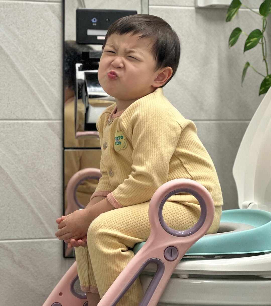 메리본 사다리변기 아기변기 유아 커버 시트 계단 디딤대