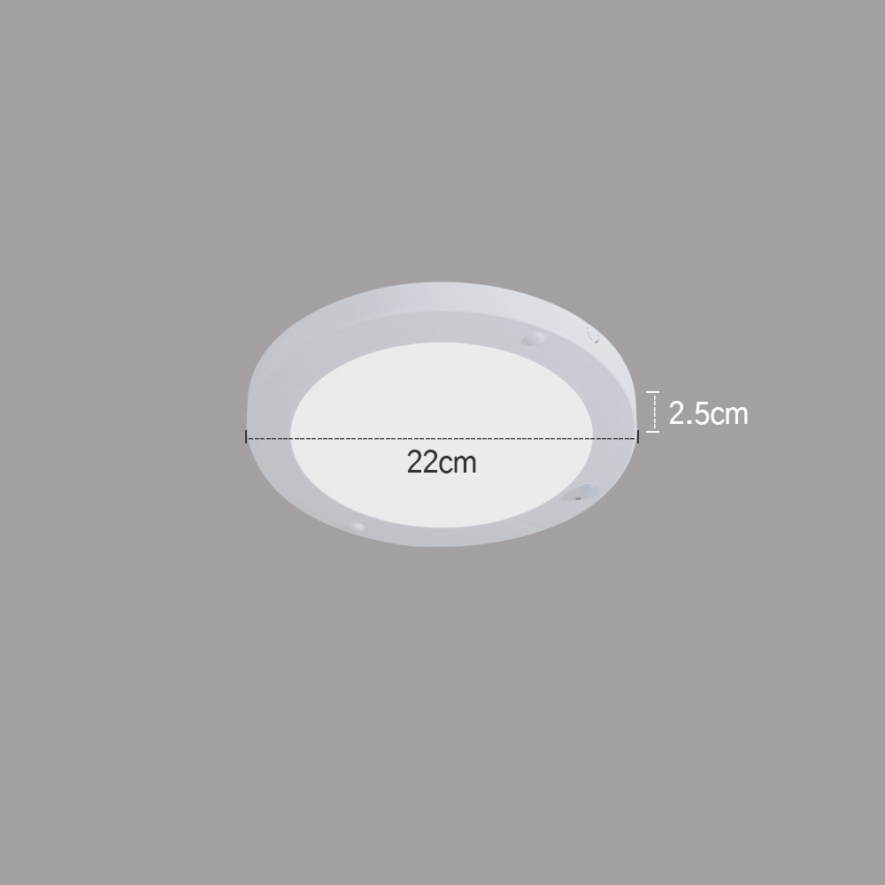 LED직부등 LED센서등 20cm 원형 20W - 상세 이미지 5