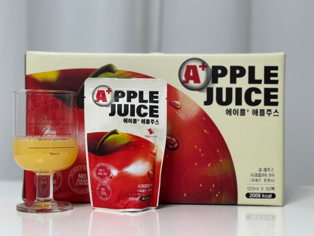 무설탕 문경 명품 생사과즙 100% 원물 착즙 120ml x 50포