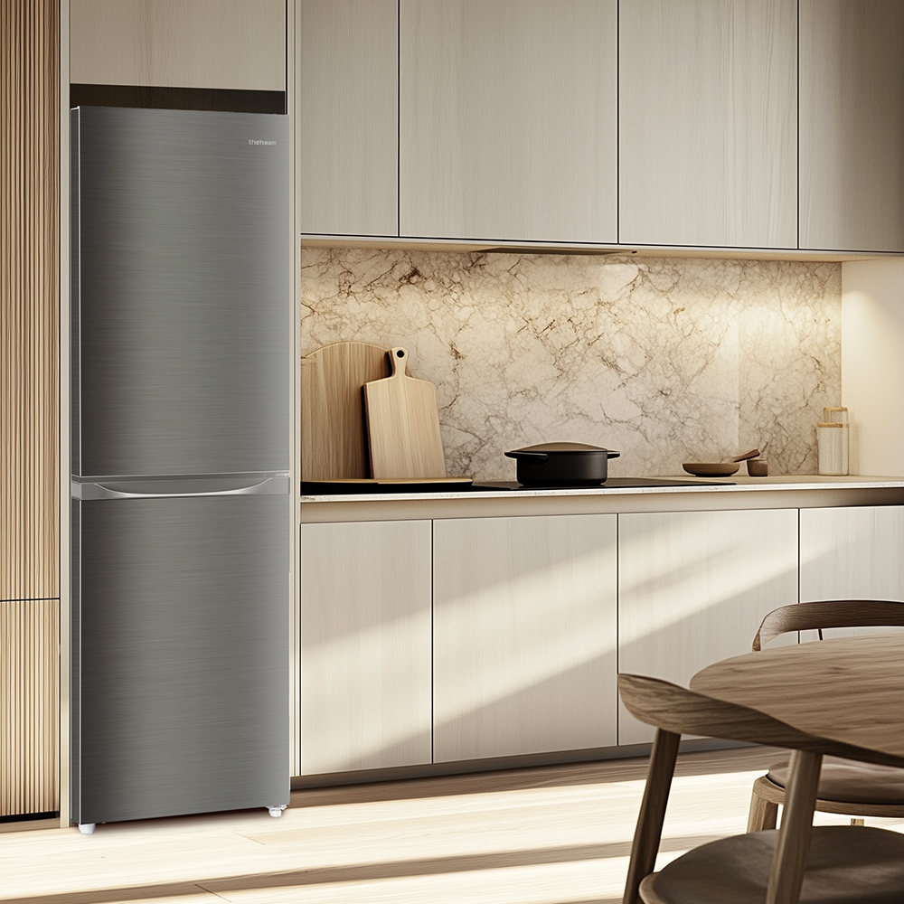 소형 냉장고 2도어 투도어 원룸 콤비 냉장고 더함 CHIQ 왼쪽(좌), R262 냉동 4칸