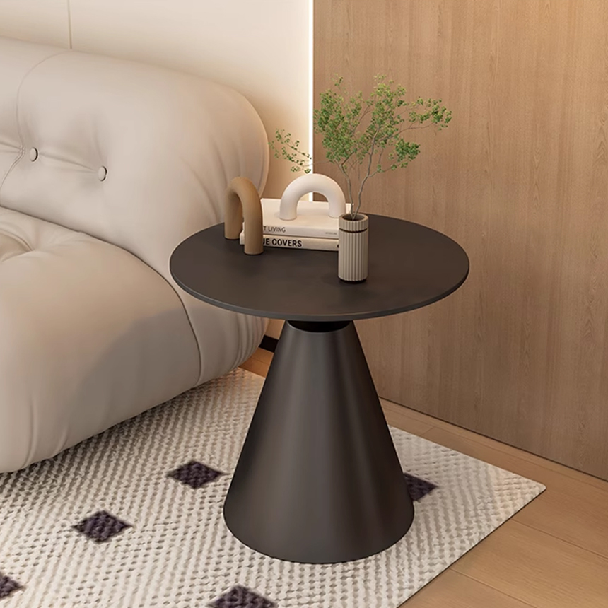 모던 콘 베이스 간이 보조 소파사이드테이블 침대옆거실협탁 M