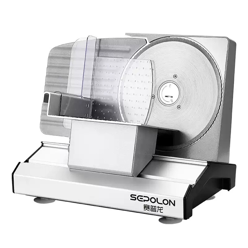 가정용 육절기 탁상용 냉동육 슬라이서 절단기 알루미늄 본체 200W - 상품 이미지