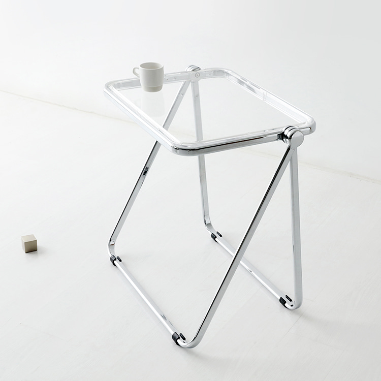 RUDAN 투명접이식테이블 클리어 9480.1175