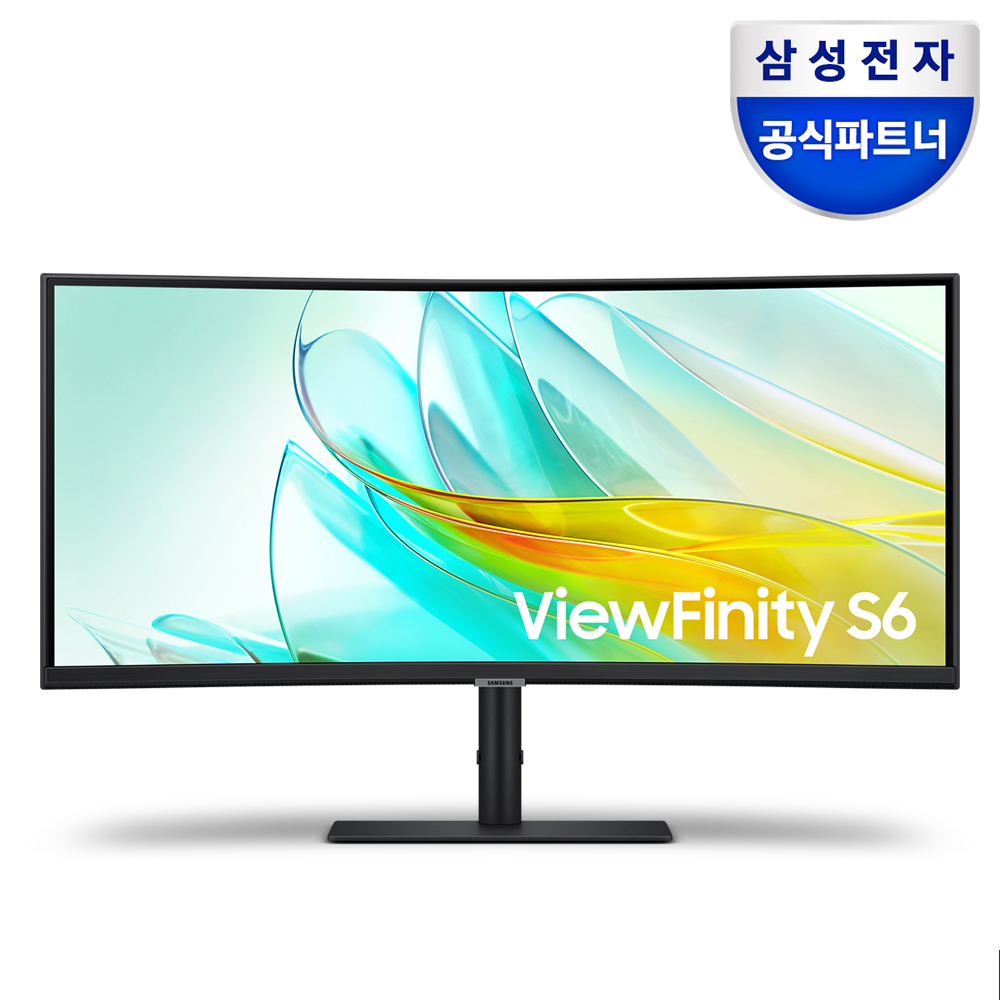 삼성 뷰피니티 S6 S34C650U 86.4cm(34인치) 커브드 와이드 모니터 내장스피커
