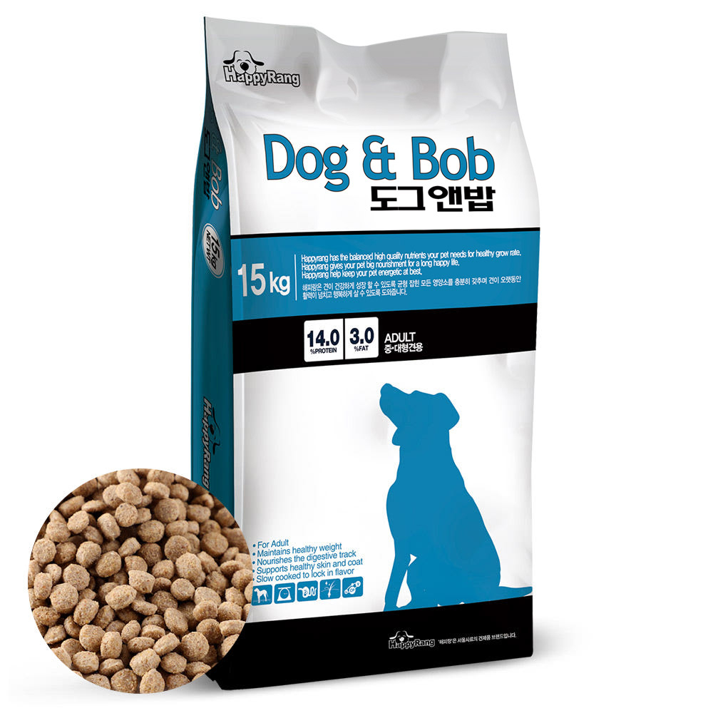 서울사료 해피랑 도그앤밥 15kg 개사료 대형견 대용량