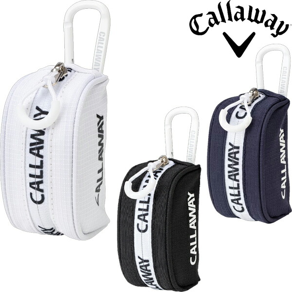 캘러웨이 CALLAWAY 어트랙티브 볼파우치 골프공 볼케이스 4컬러 - 상품 이미지