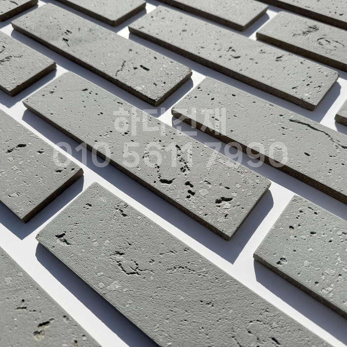 세라믹타일 스무스 240x60x9T 그레이 / 하다건재