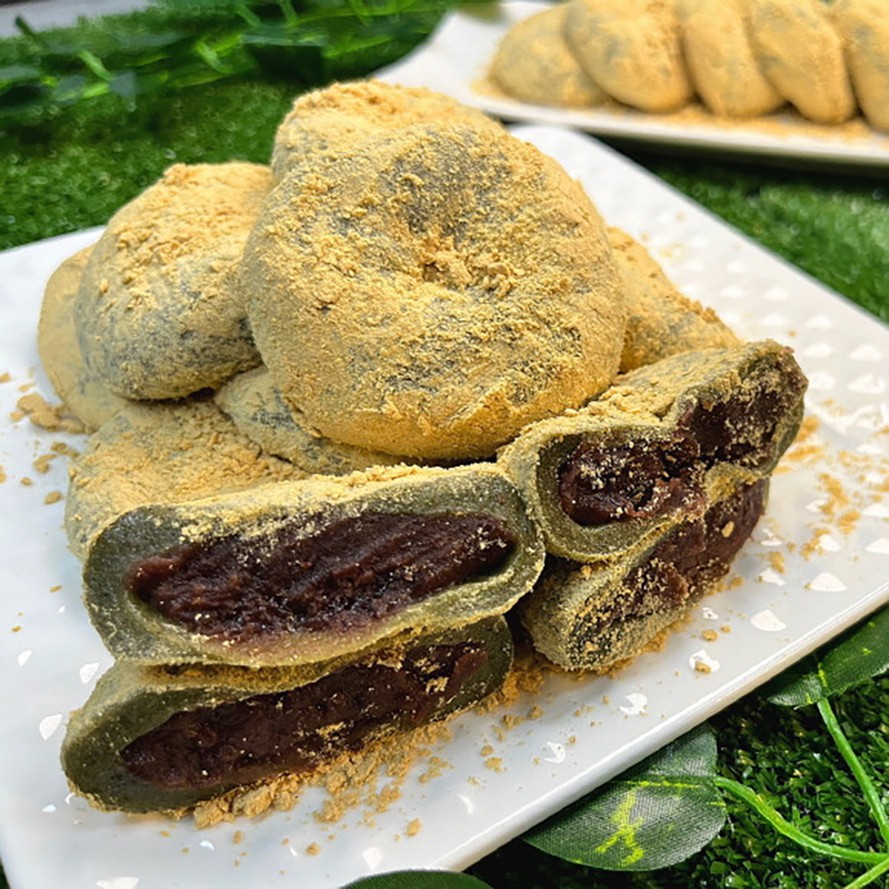 30년전통 콩 쑥개떡 해풍 찹쌀 쑥떡 - 메인 이미지