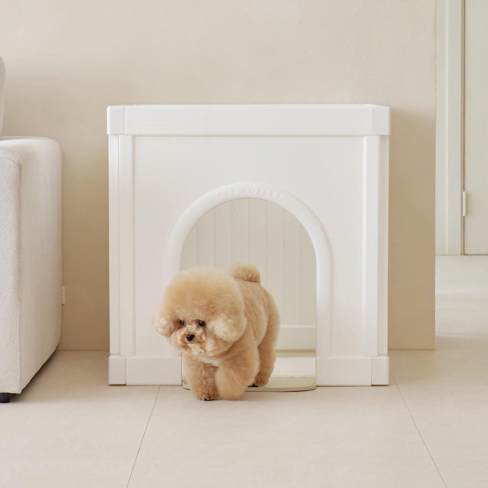 텍미홈 강아지화장실 펫 토일렛 발도장방지 배변훈련 이미지 4