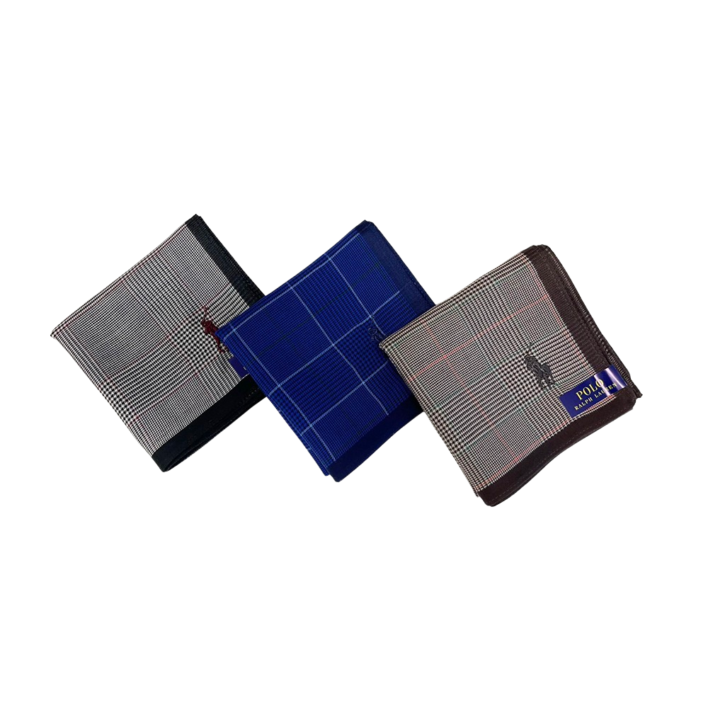 폴로 면 손수건 스카프 남성손수건