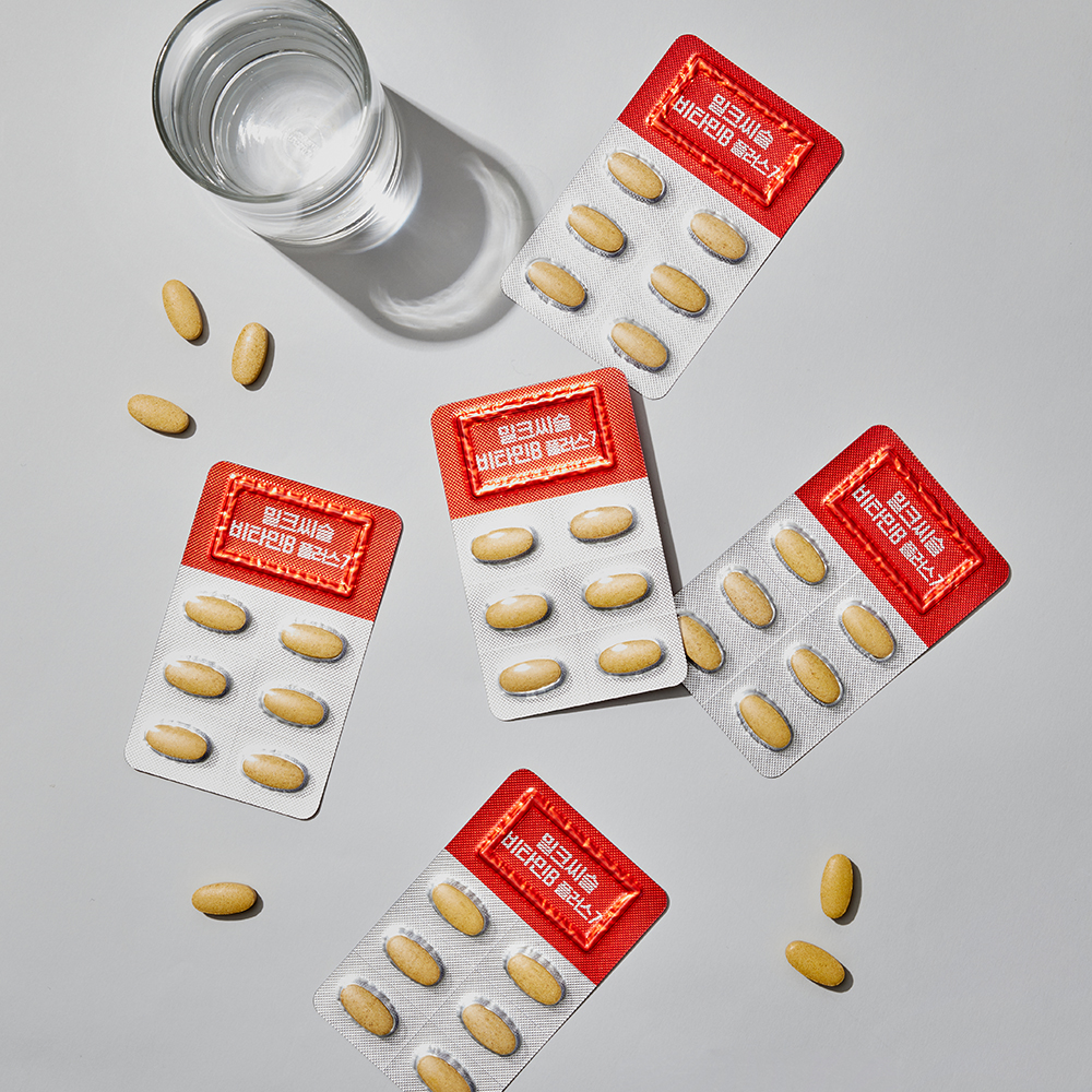 케어란스 간 건강을 위한 밀크씨슬 비타민B 플러스7 간영양제 900mg 30정, 3개 - 상세 이미지 4