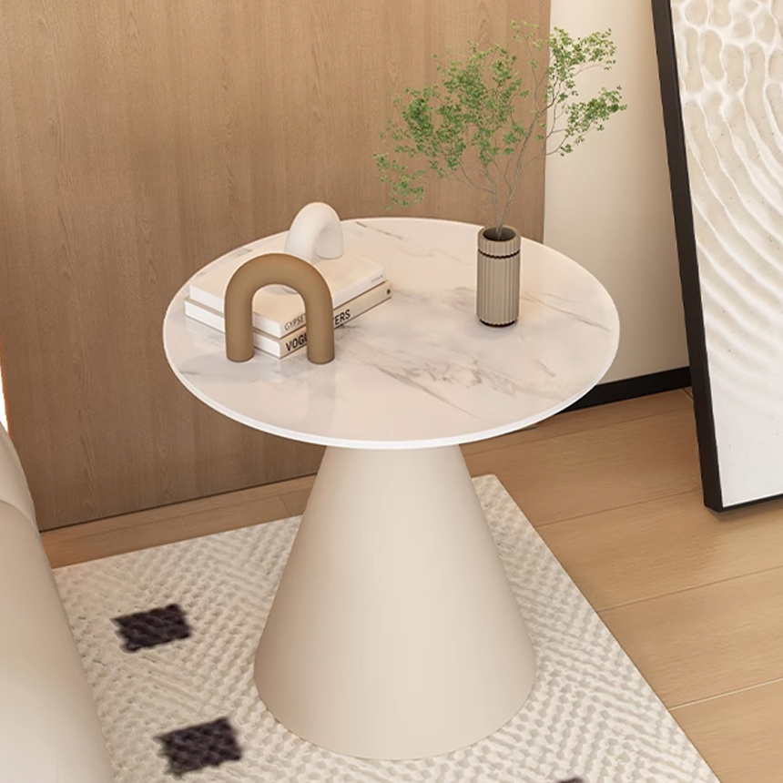 모던 콘 베이스 간이 보조 소파사이드테이블 침대옆거실협탁 M