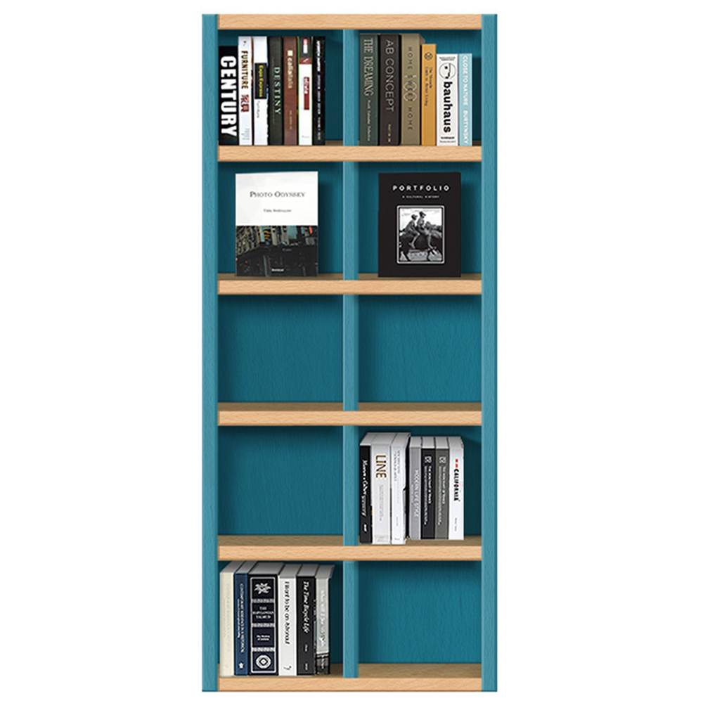 PET 5단800 기본 책장 화이트